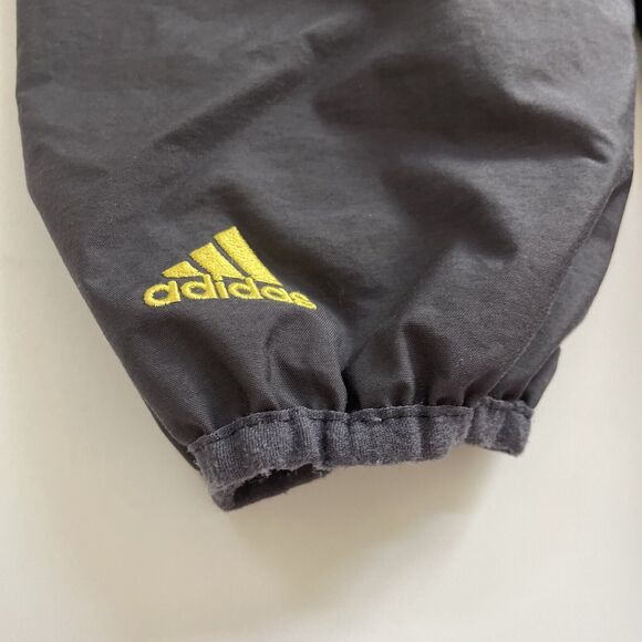Vintage‎ Adidas Mens M Jacket 90s Packable Hood Zip Nylon Retro Windbreaker Y2K - Picture 8 of 11